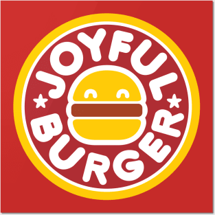 Joyful Burger Posters and Art